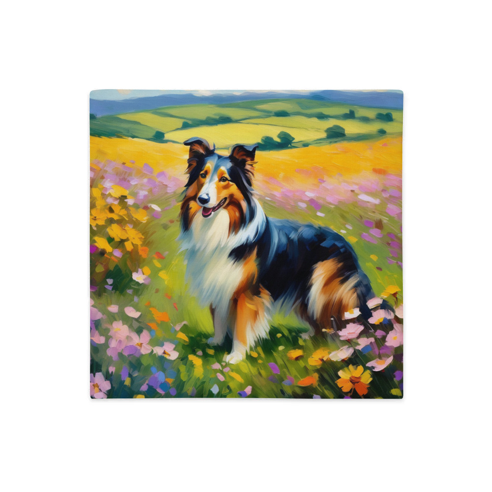 PugMug Custom Collie Premium Pillow Case