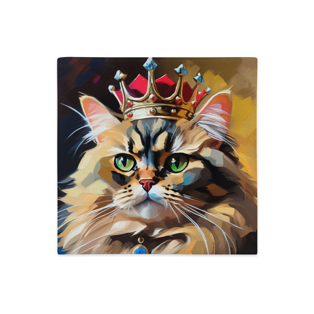 PugMug Custom Tabby Persian Cat Premium Pillow Case