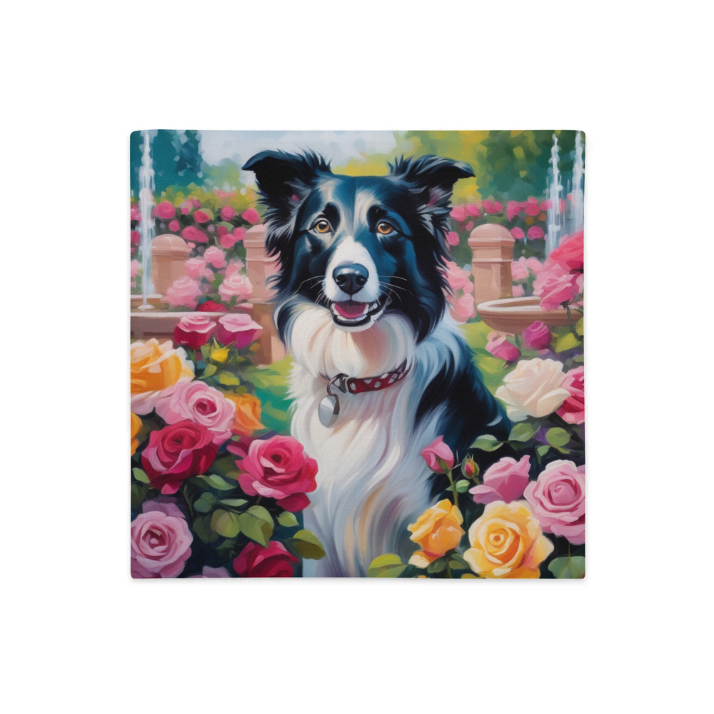 PugMug Custom Border Collie Premium Pillow Case