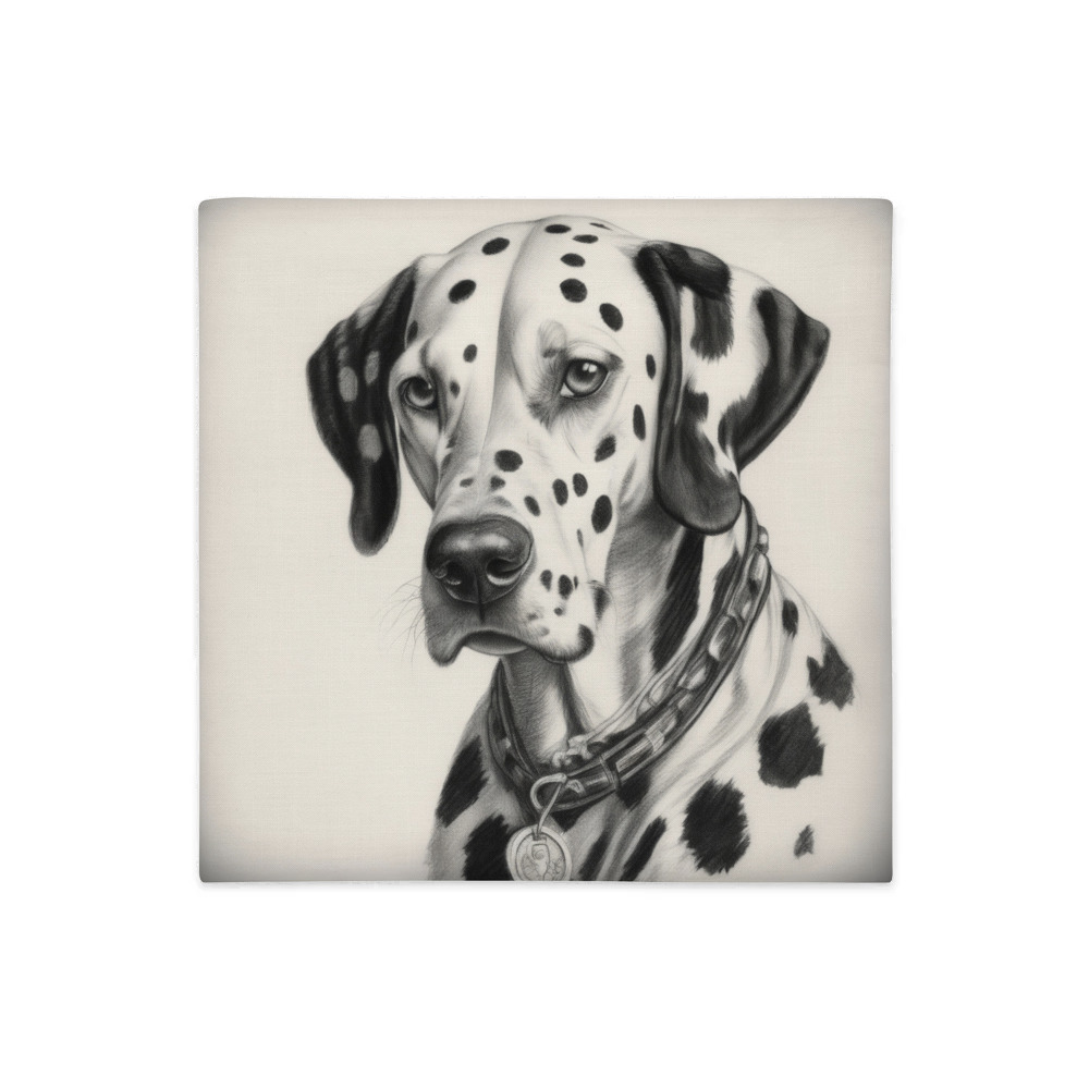 PugMug Custom Dalmatian Premium Pillow Case