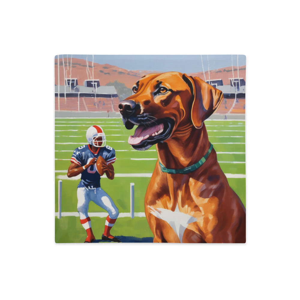 PugMug Custom Rhodesian Ridgeback Premium Pillow Case