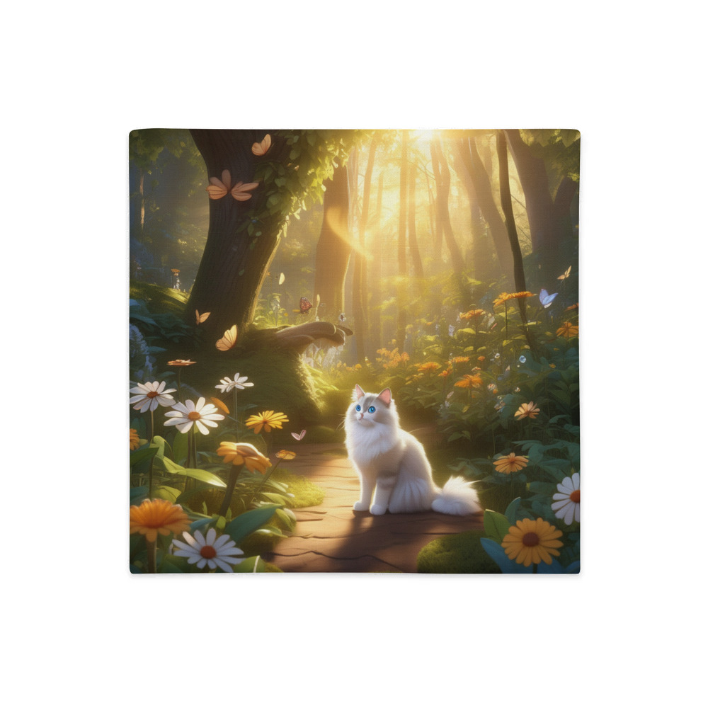 PugMug Custom Tabby Ragdoll Cat Premium Pillow Case