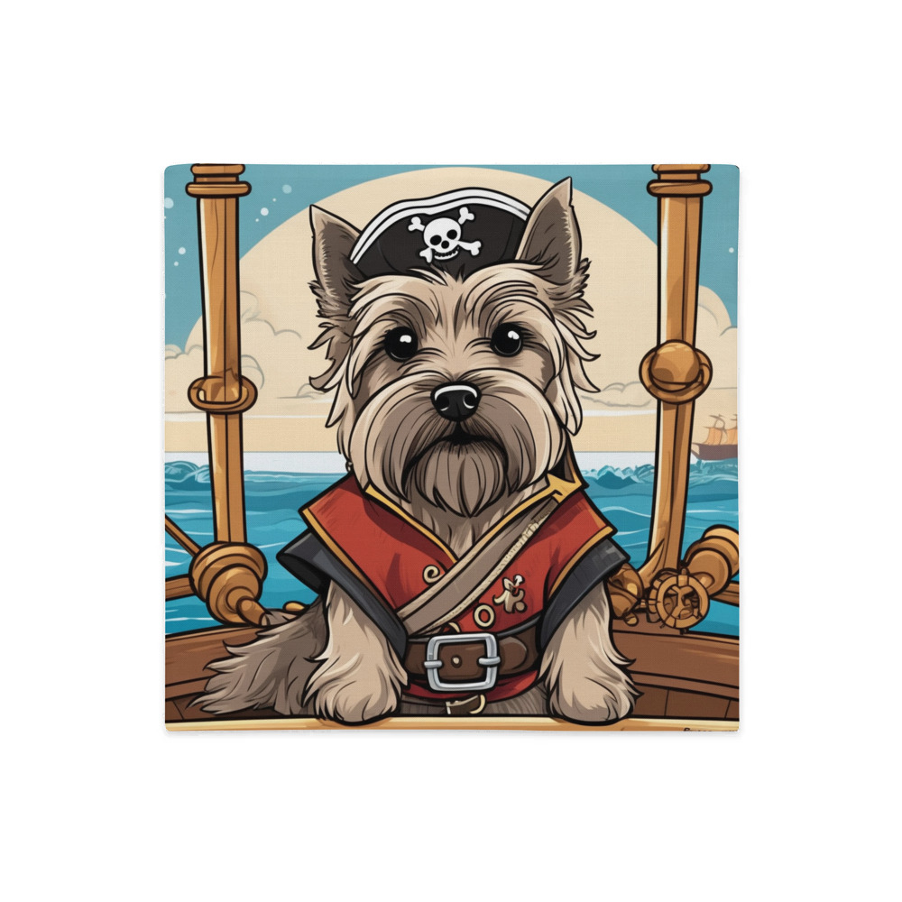 PugMug Custom Cairn Terrier Premium Pillow Case