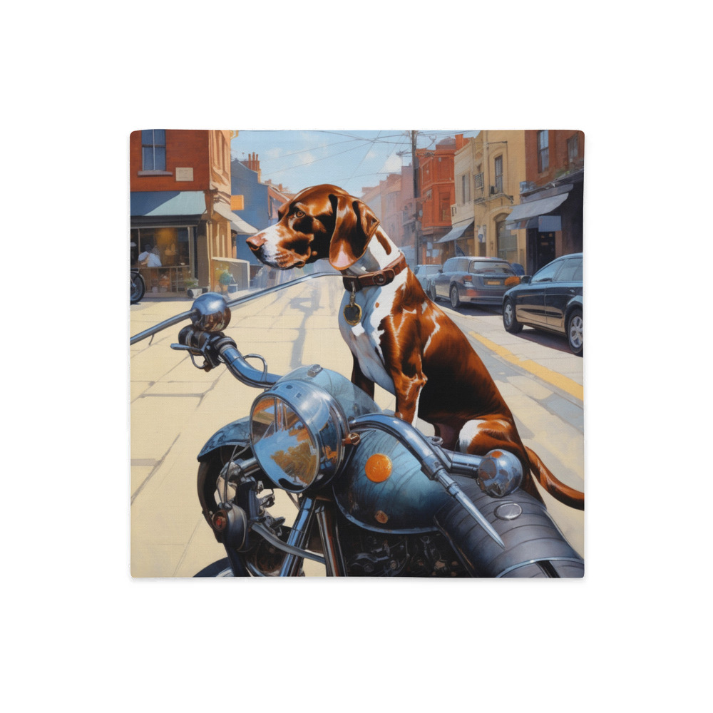 PugMug Custom Pointer Dog Premium Pillow Case