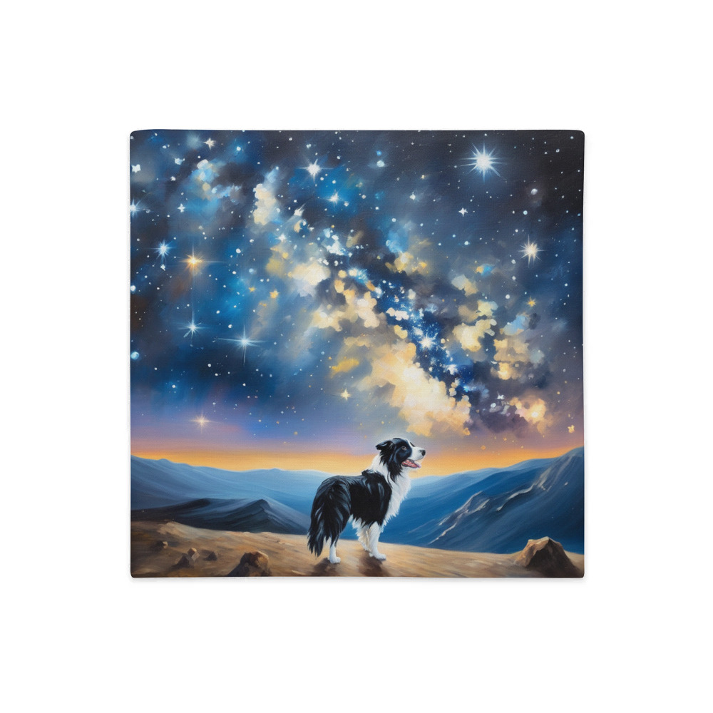 PugMug Custom Border Collie Premium Pillow Case