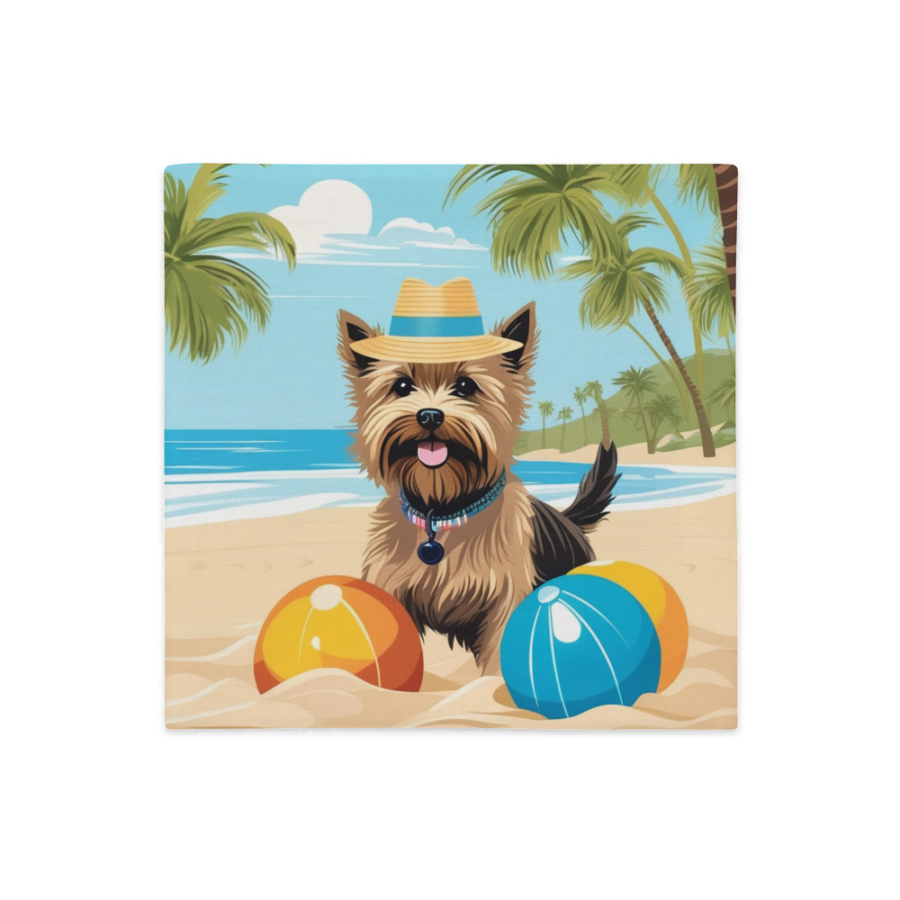 PugMug Custom Cairn Terrier Premium Pillow Case