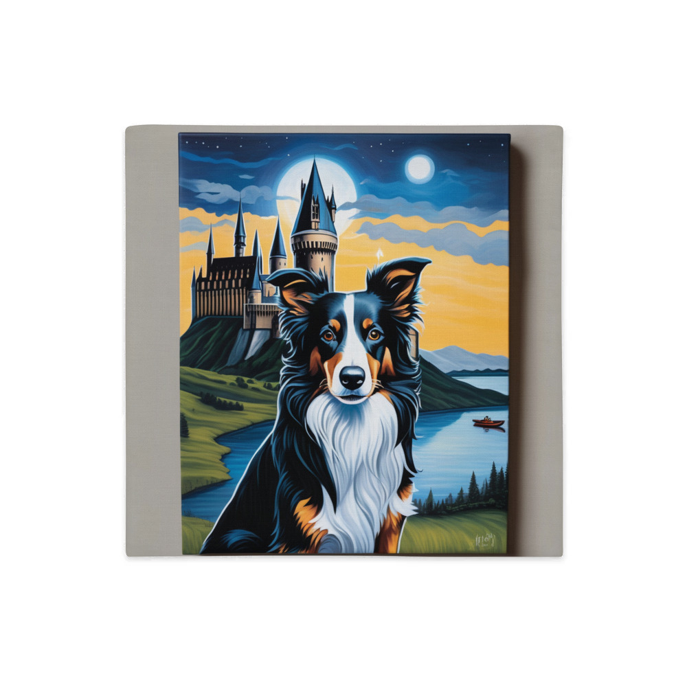PugMug Custom Border Collie Premium Pillow Case