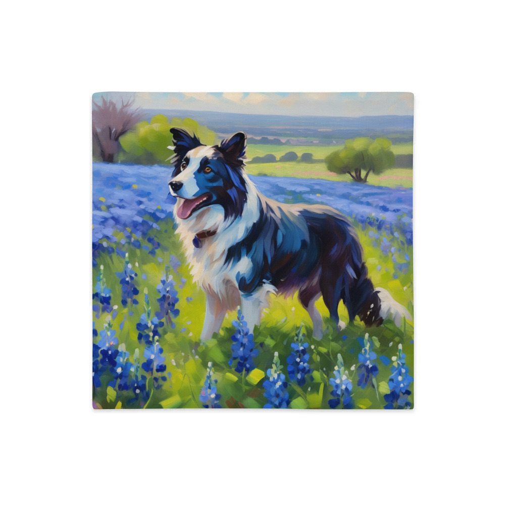 PugMug Custom Border Collie Premium Pillow Case