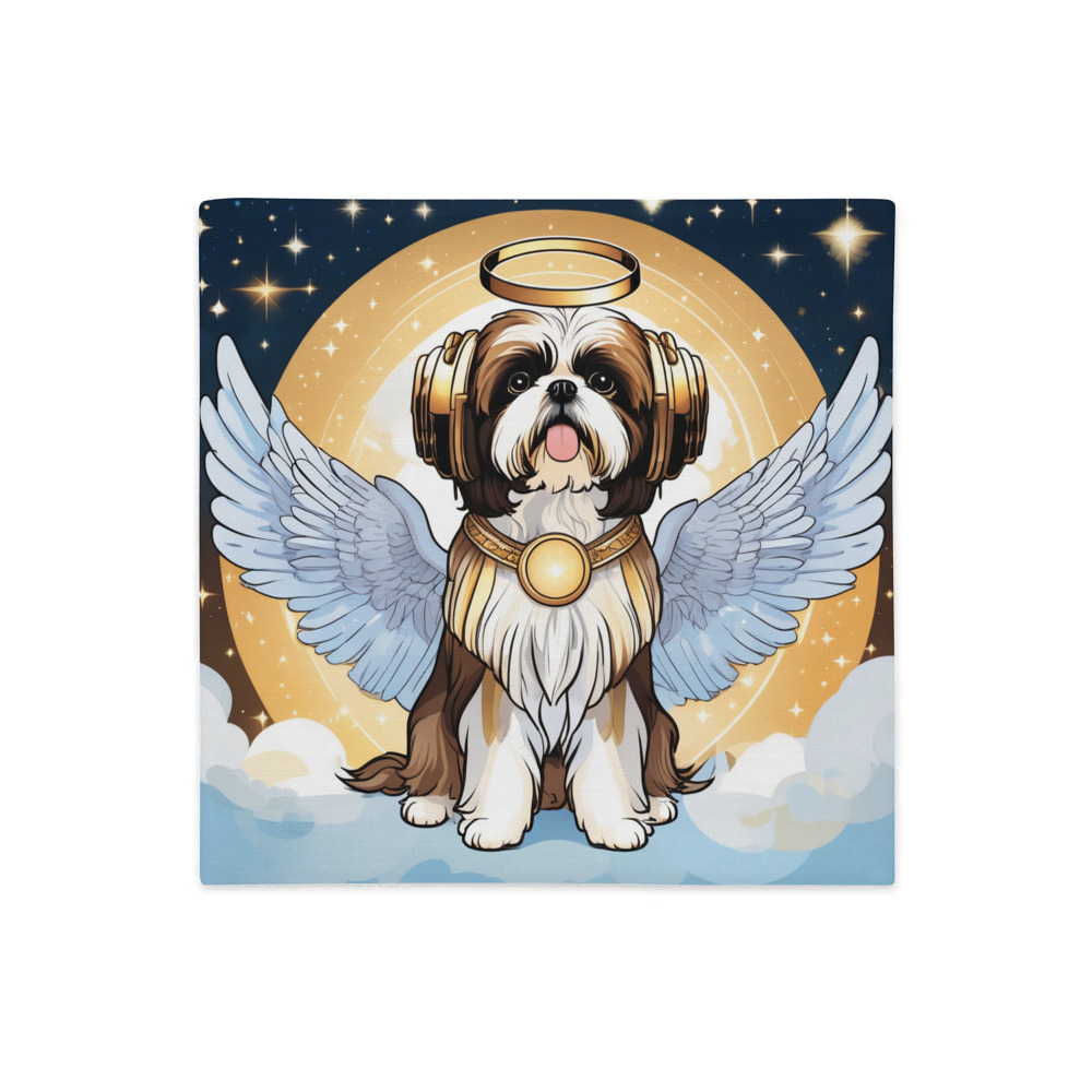 PugMug Custom Shih Tzu Premium Pillow Case