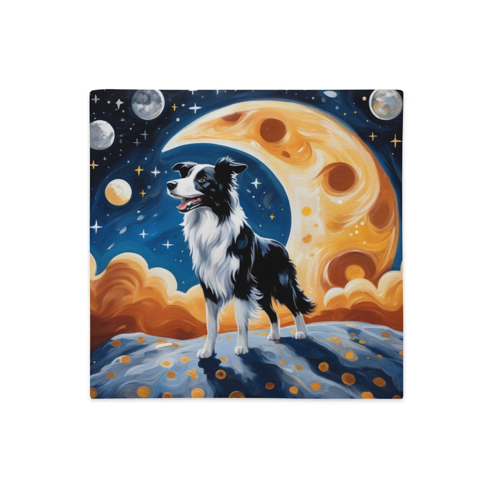 PugMug Custom Border Collie Premium Pillow Case
