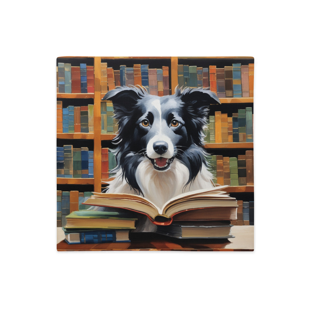 PugMug Custom Border Collie Premium Pillow Case