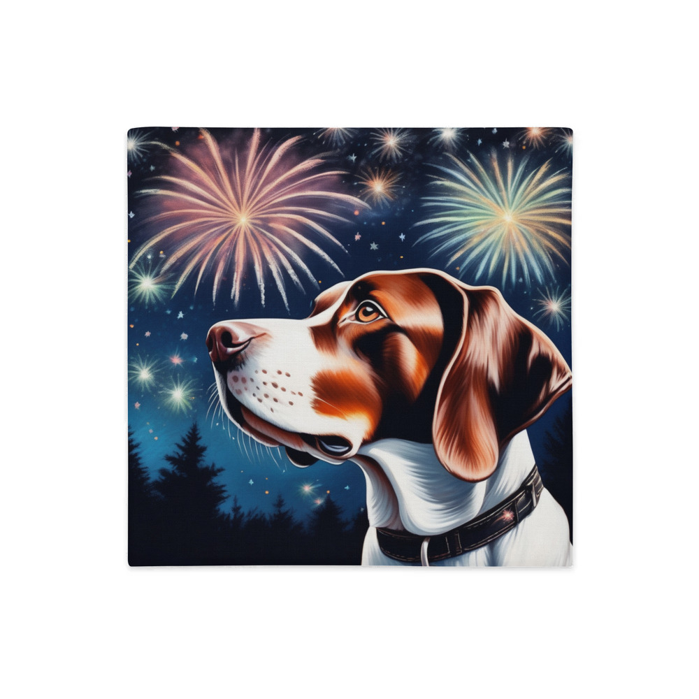 PugMug Custom Pointer Dog Premium Pillow Case