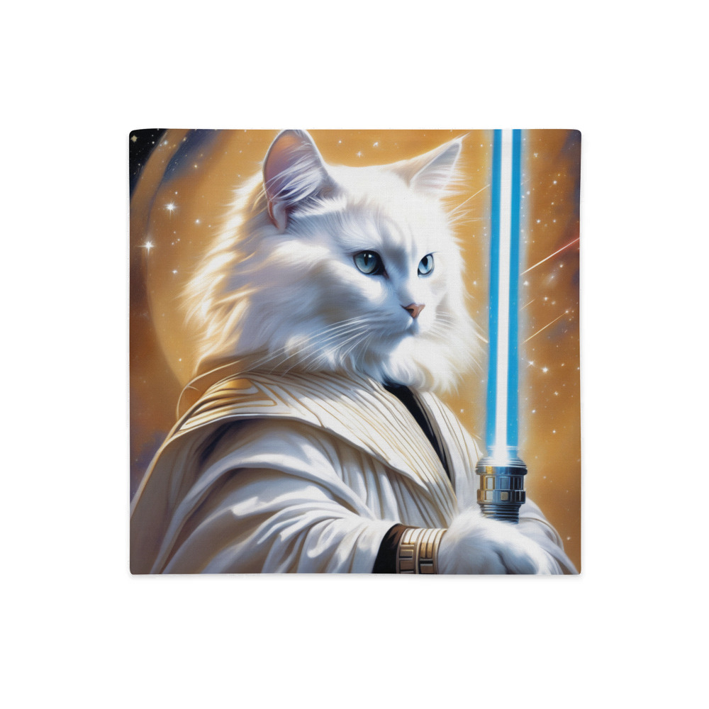 PugMug Custom White Ragdoll Cat Premium Pillow Case