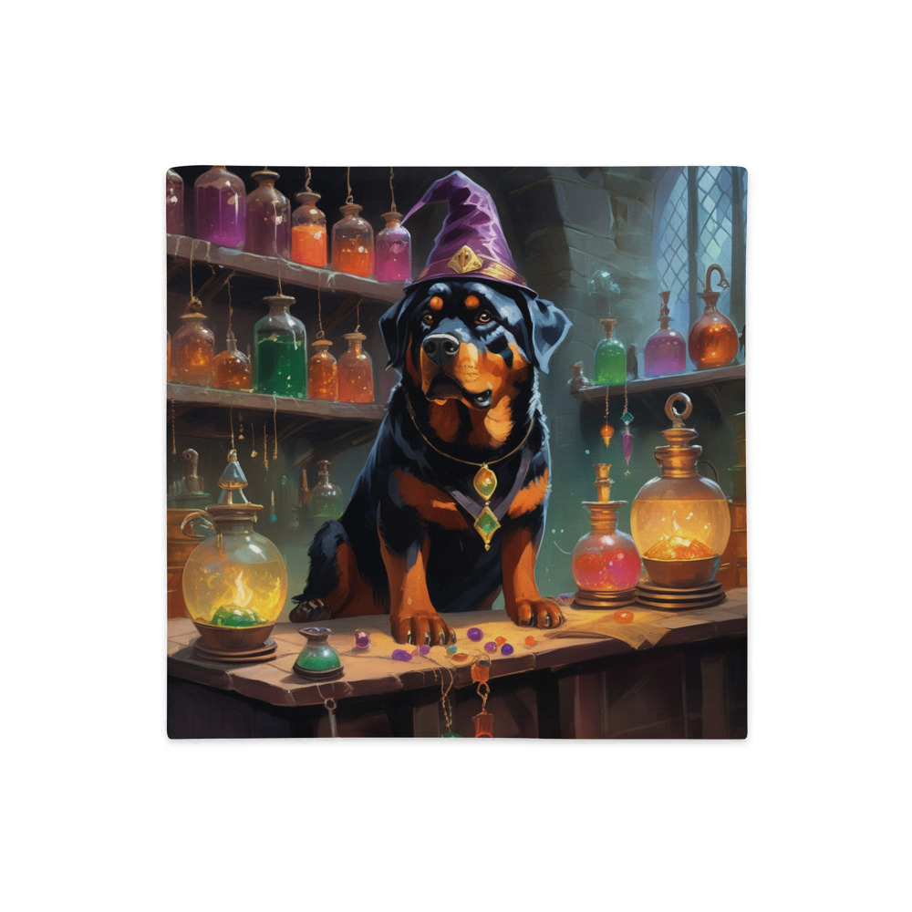 PugMug Custom Rottweiler Premium Pillow Case