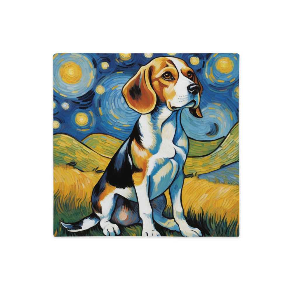 PugMug Custom Beagle Premium Pillow Case