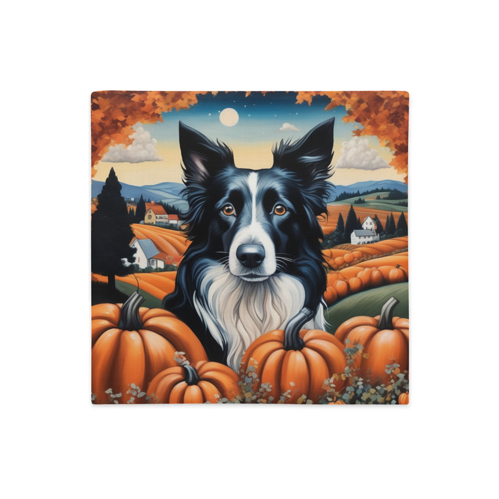 PugMug Custom Border Collie Premium Pillow Case