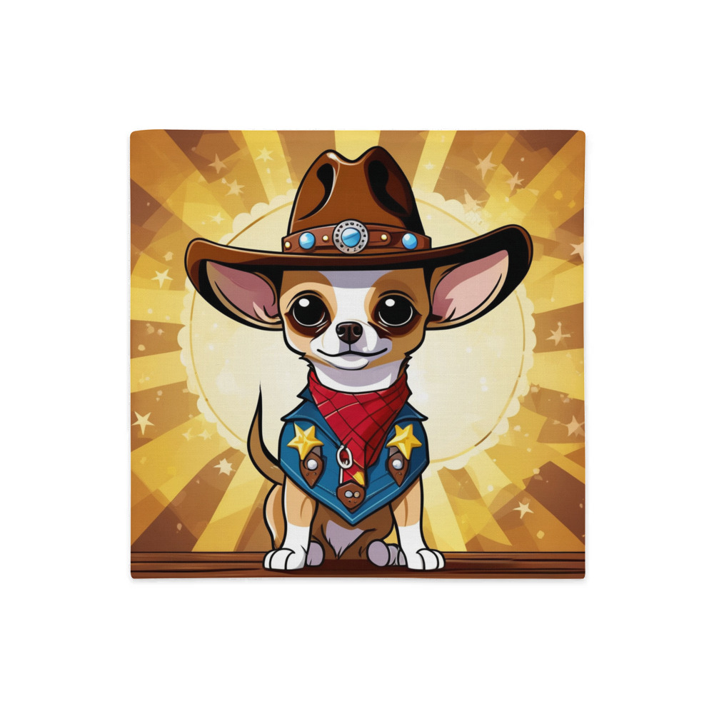 PugMug Custom Chihuahua Premium Pillow Case