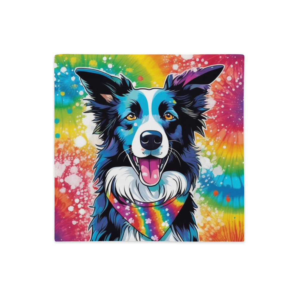 PugMug Custom Border Collie Premium Pillow Case