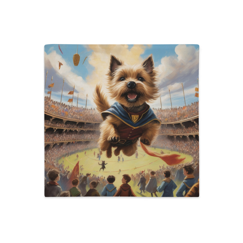 PugMug Custom Cairn Terrier Premium Pillow Case