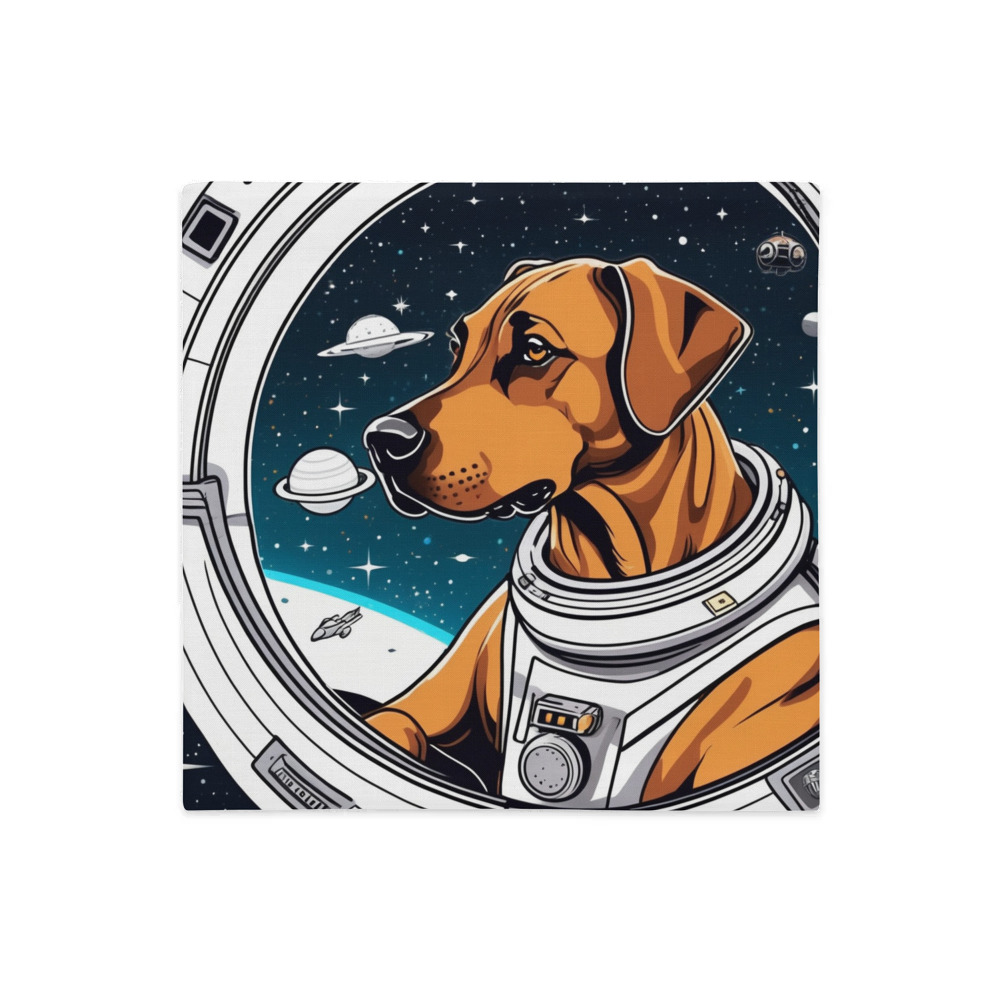 PugMug Custom Rhodesian Ridgeback Premium Pillow Case