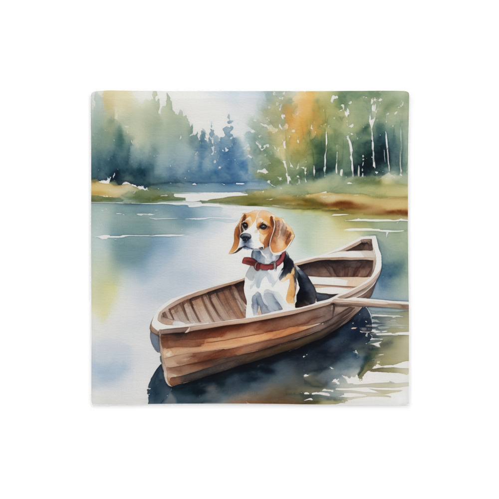 PugMug Custom Beagle Premium Pillow Case