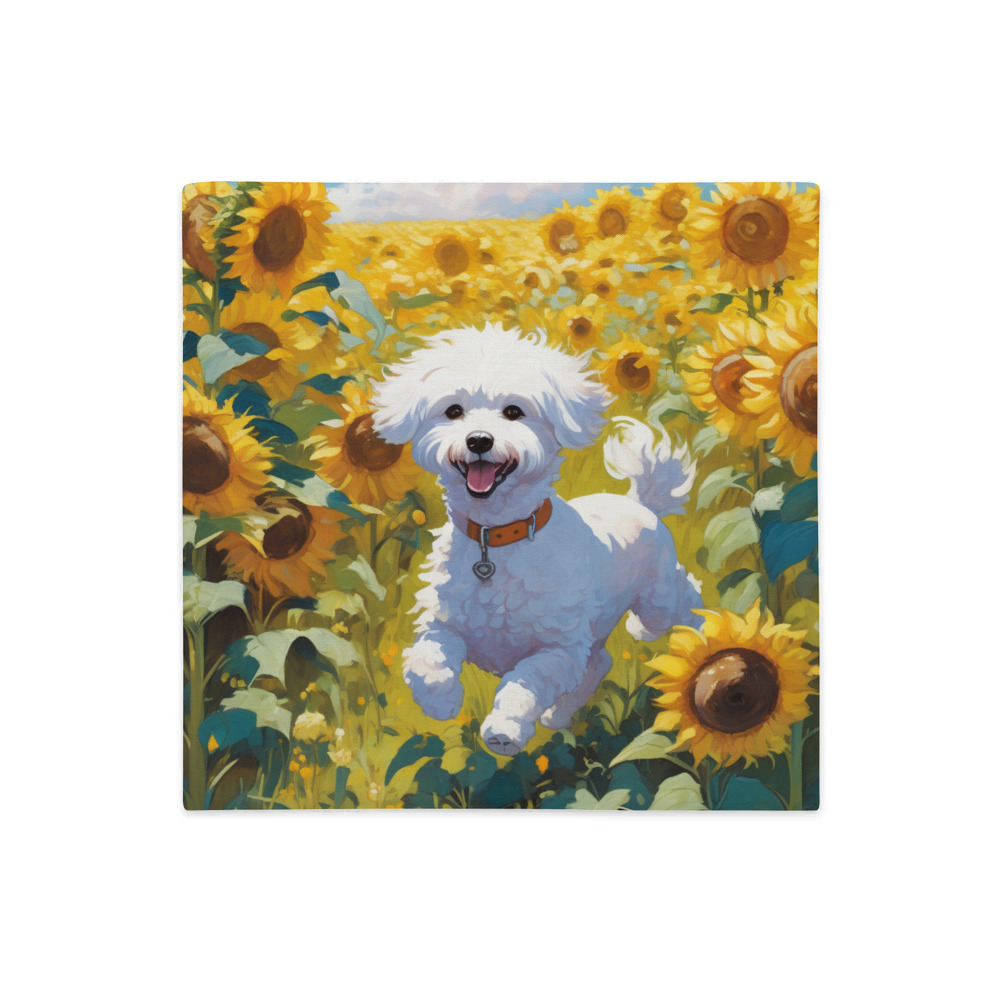 PugMug Custom Bichons Frise Premium Pillow Case
