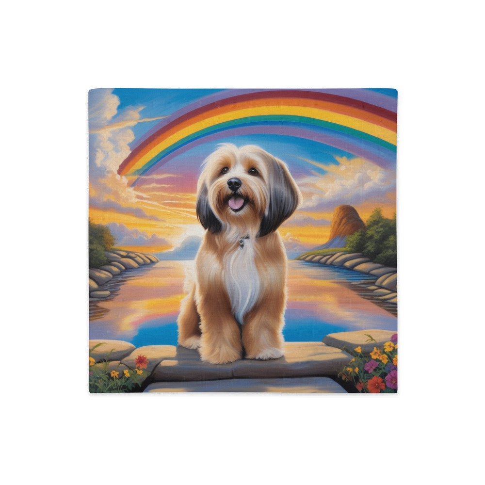 PugMug Custom Tan Havanese Dog Premium Pillow Case