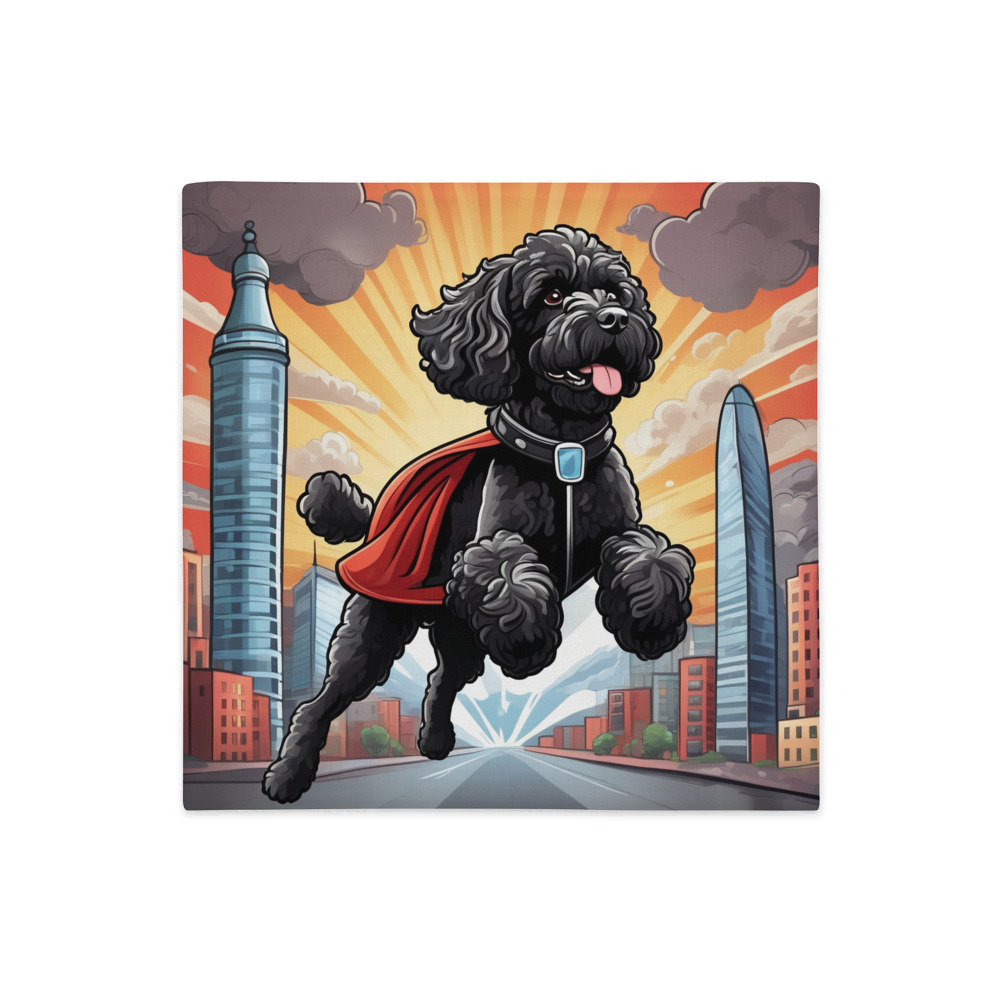 PugMug Custom Portuguese Water Dog Premium Pillow Case