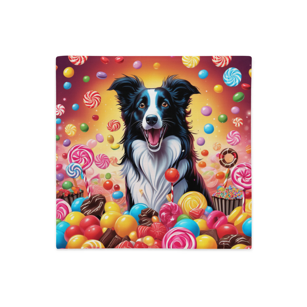 PugMug Custom Border Collie Premium Pillow Case