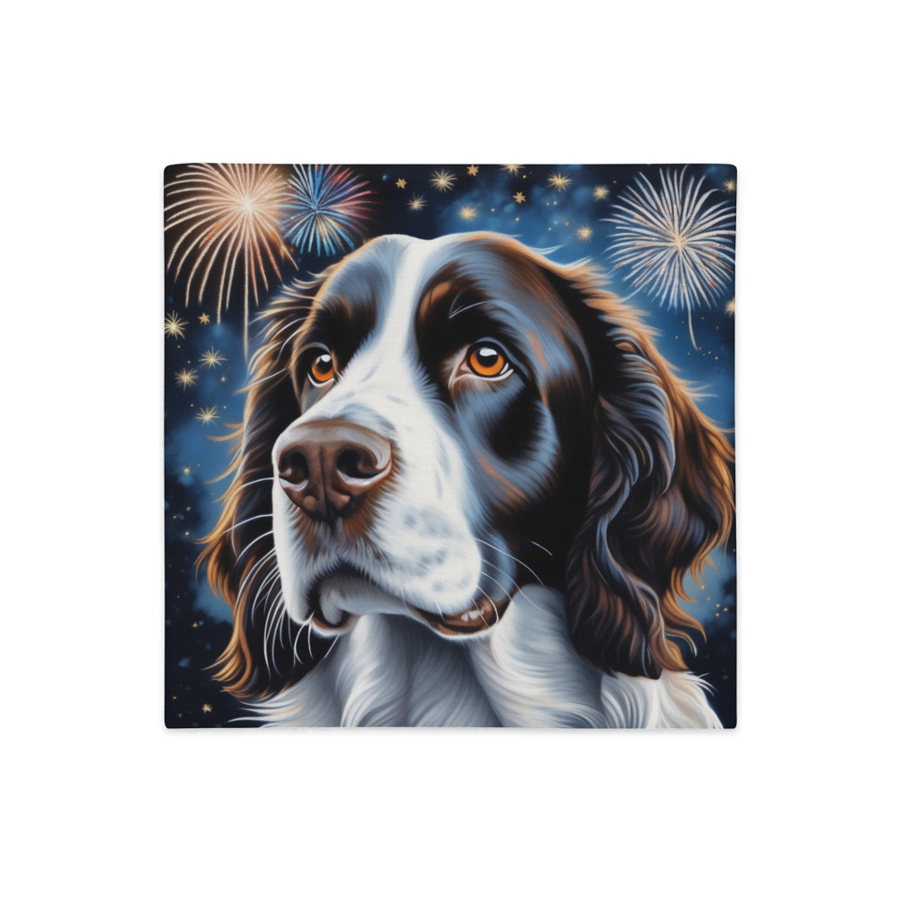 PugMug Custom English Springer Spaniel Premium Pillow Case