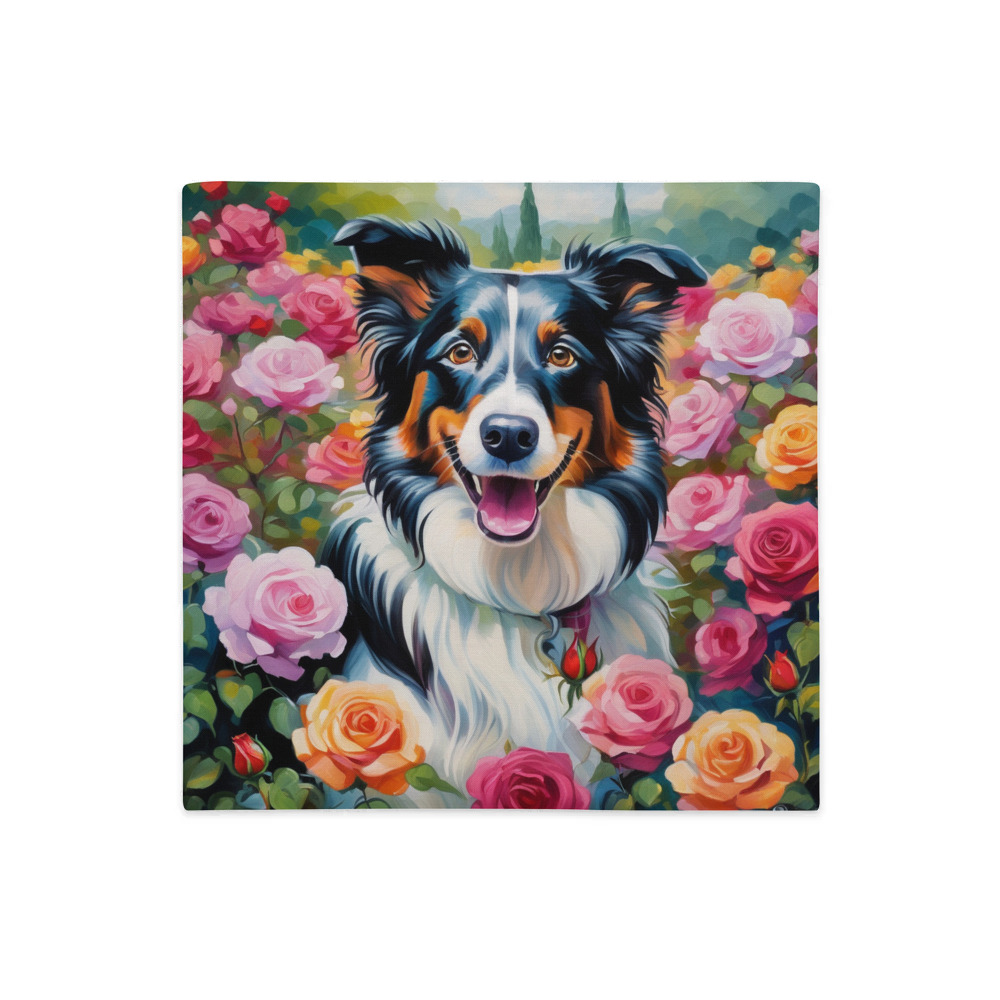 PugMug Custom Border Collie Premium Pillow Case