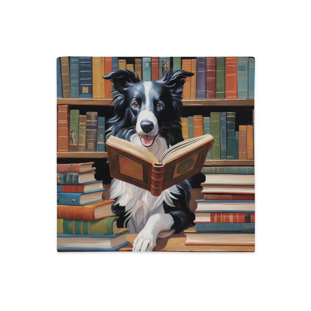 PugMug Custom Border Collie Premium Pillow Case