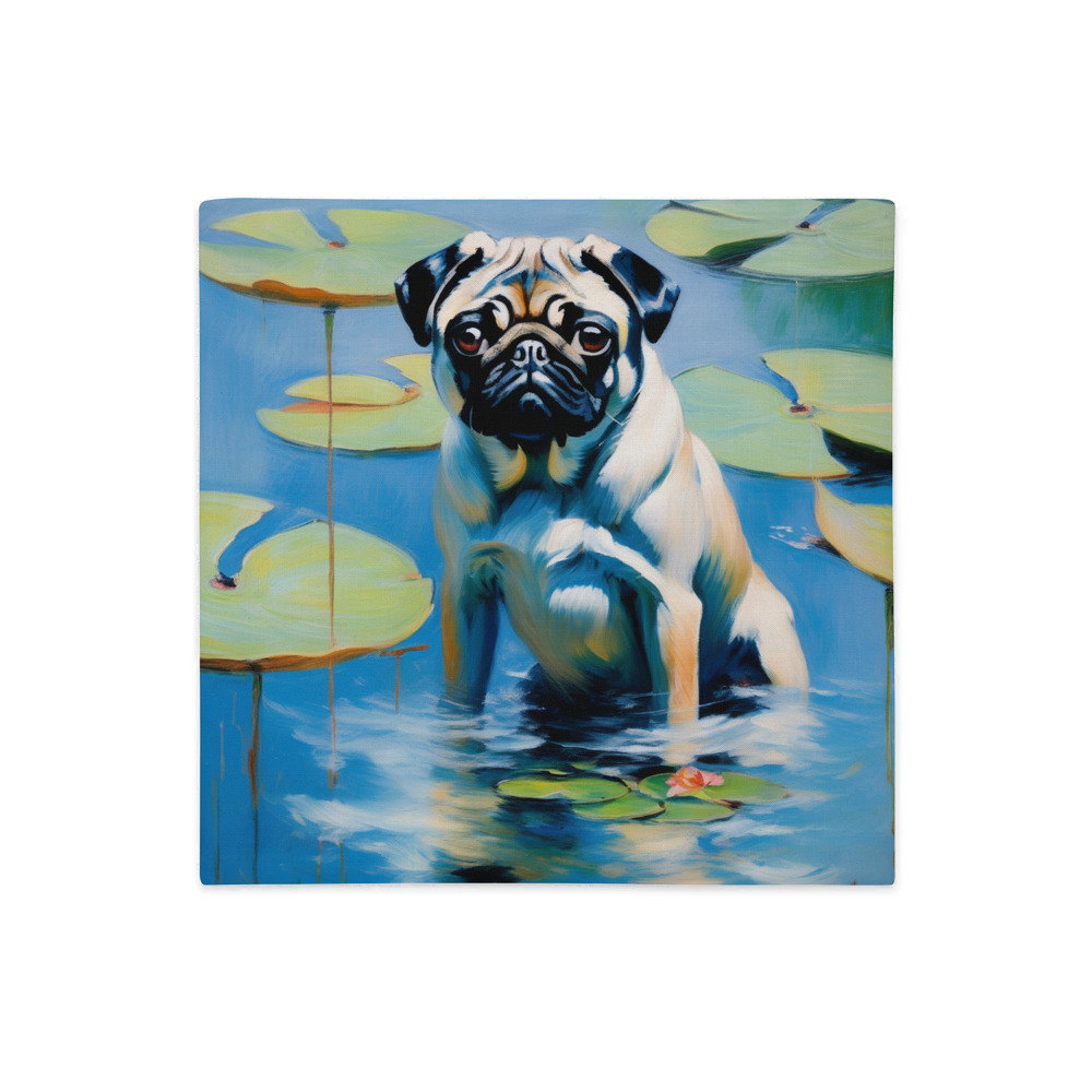 PugMug Custom Pug Premium Pillow Case