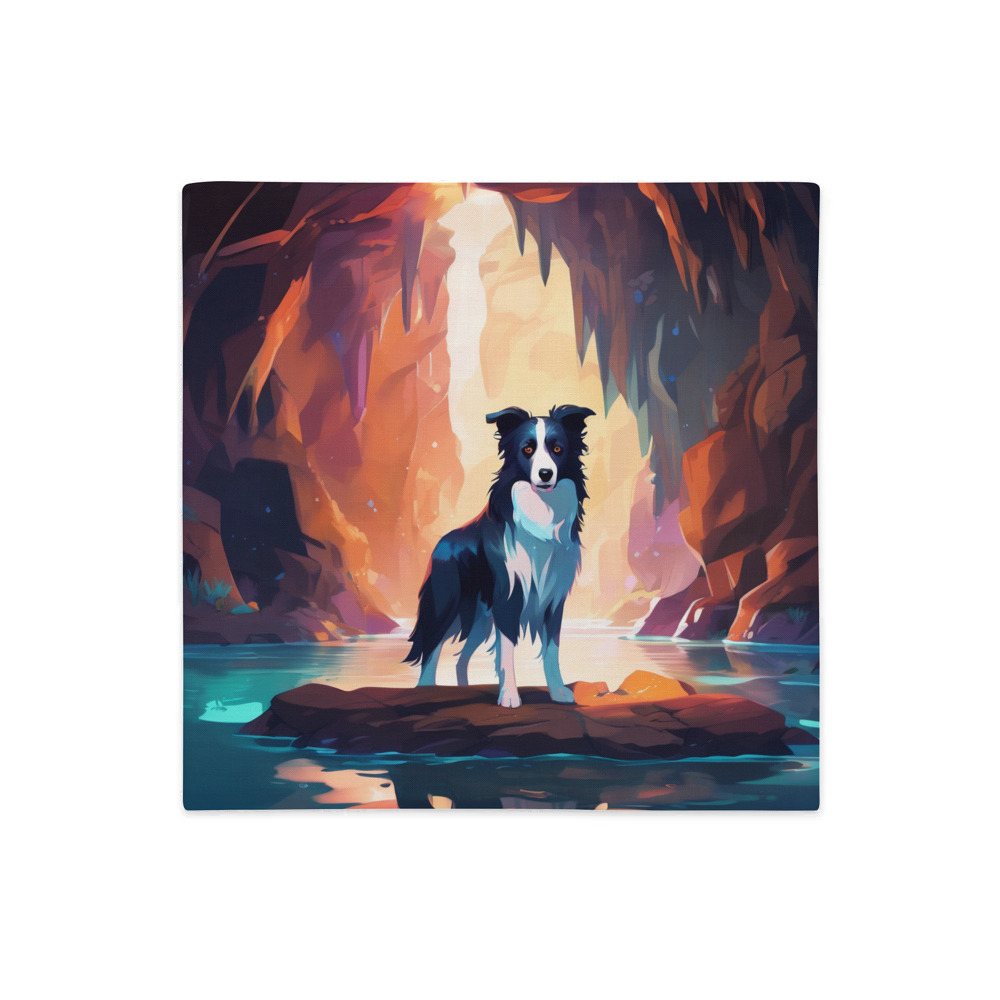 PugMug Custom Border Collie Premium Pillow Case