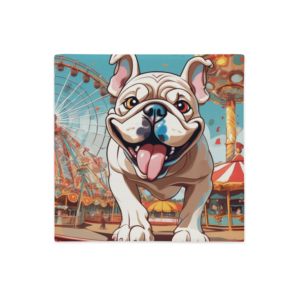 PugMug Custom Bulldog Premium Pillow Case