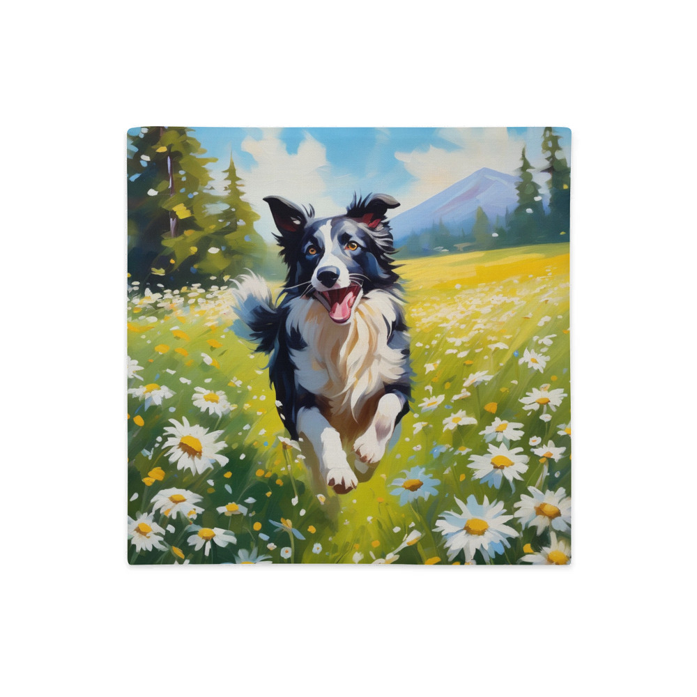 PugMug Custom Border Collie Premium Pillow Case