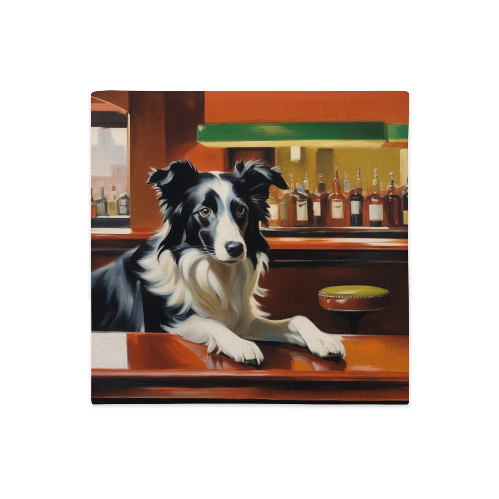 PugMug Custom Border Collie Premium Pillow Case