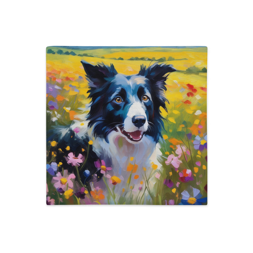 PugMug Custom Border Collie Premium Pillow Case