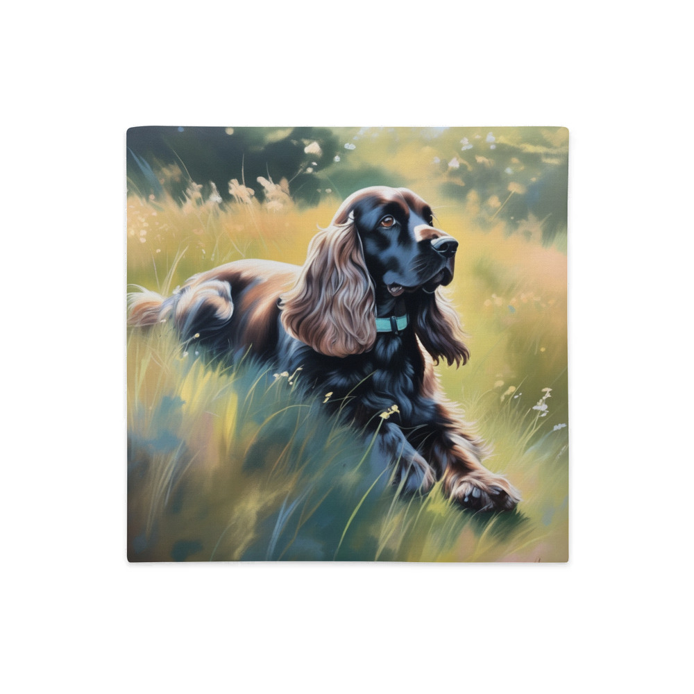 PugMug Custom Cocker Spaniel Premium Pillow Case