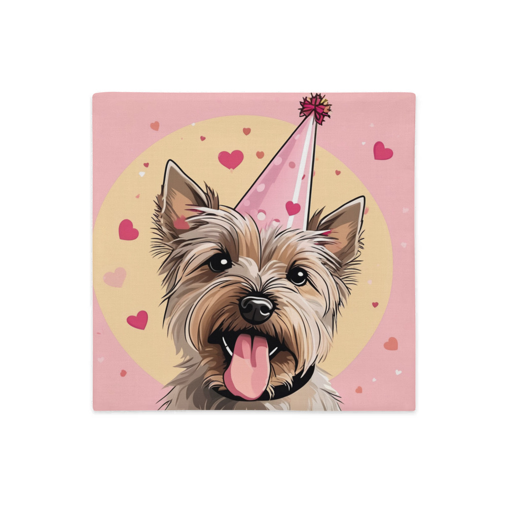 PugMug Custom Cairn Terrier Premium Pillow Case