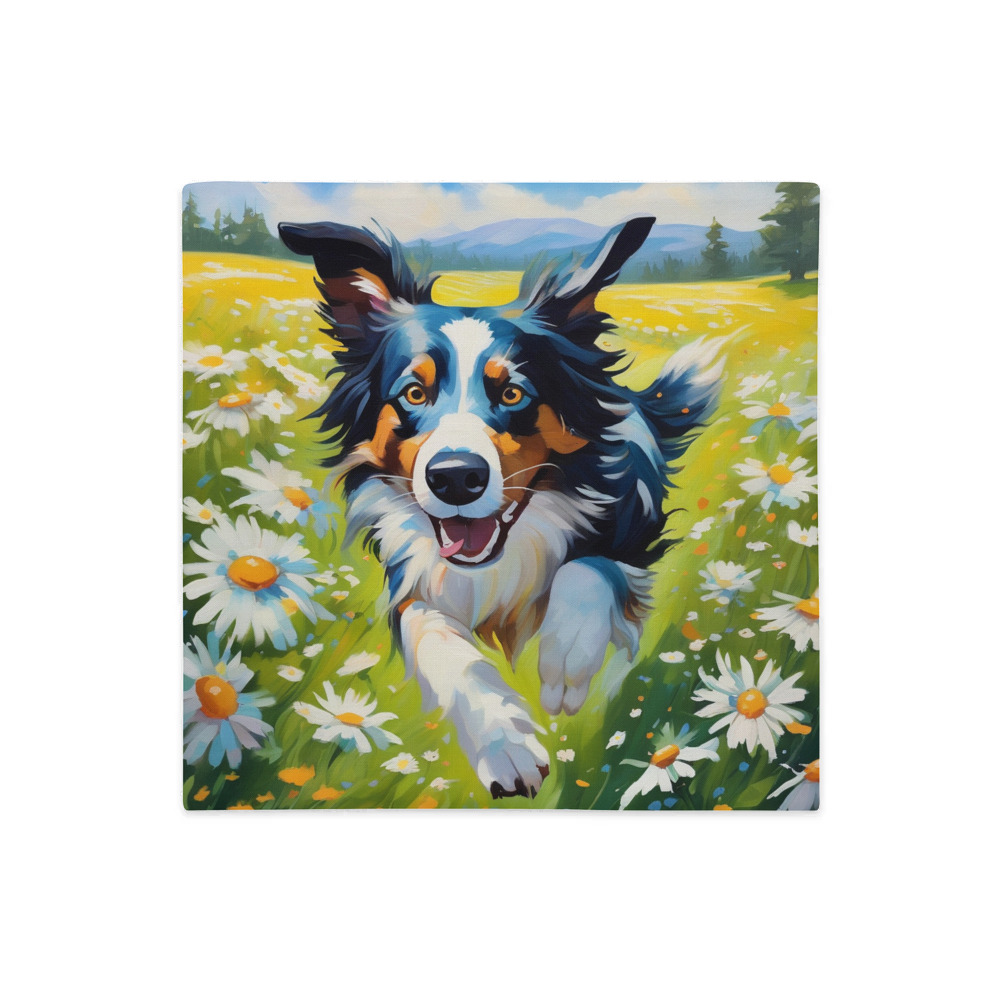 PugMug Custom Border Collie Premium Pillow Case