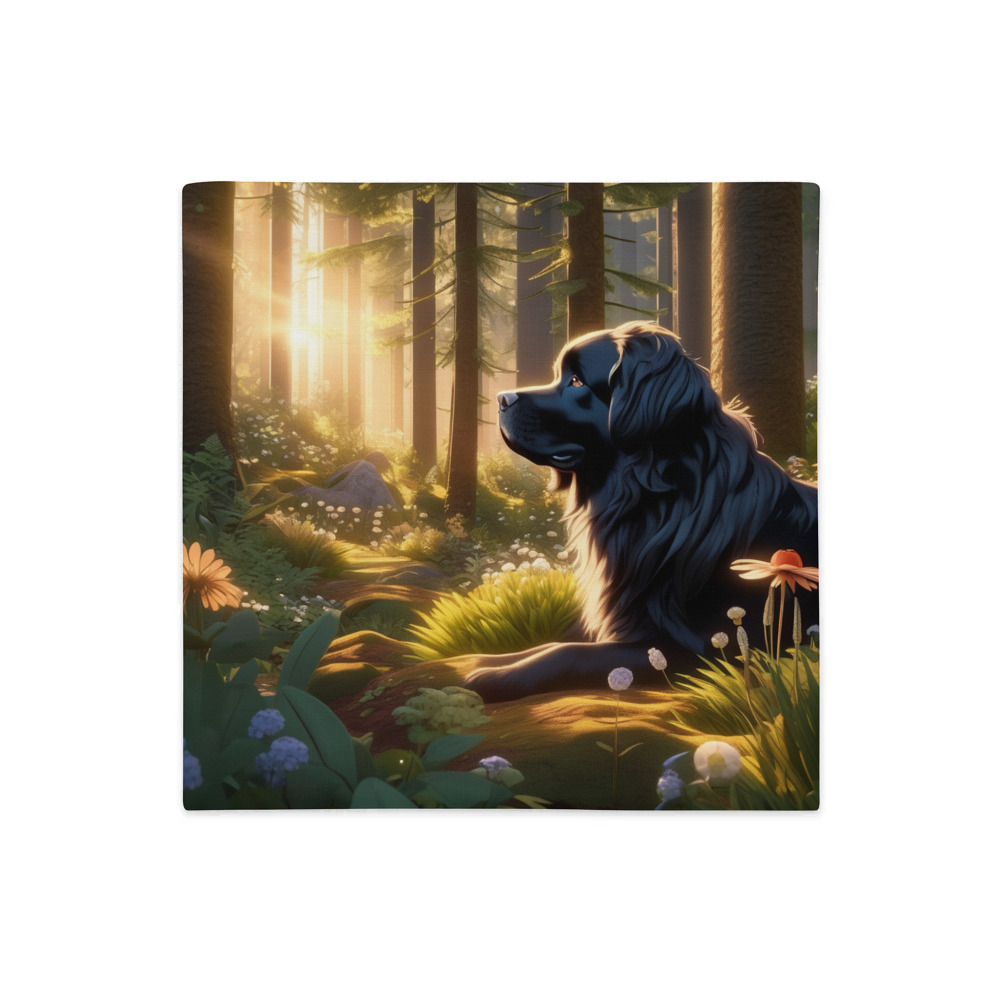 PugMug Custom Newfoundland Premium Pillow Case