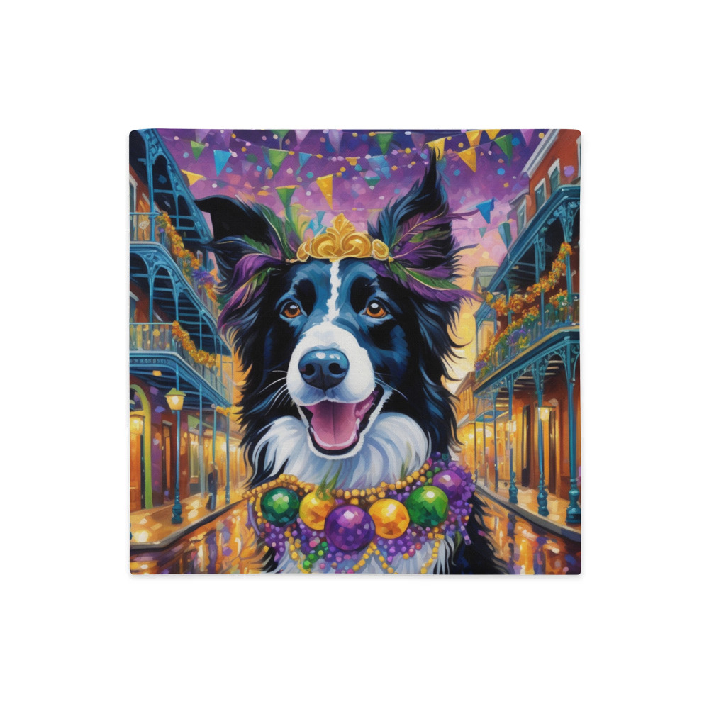 PugMug Custom Border Collie Premium Pillow Case