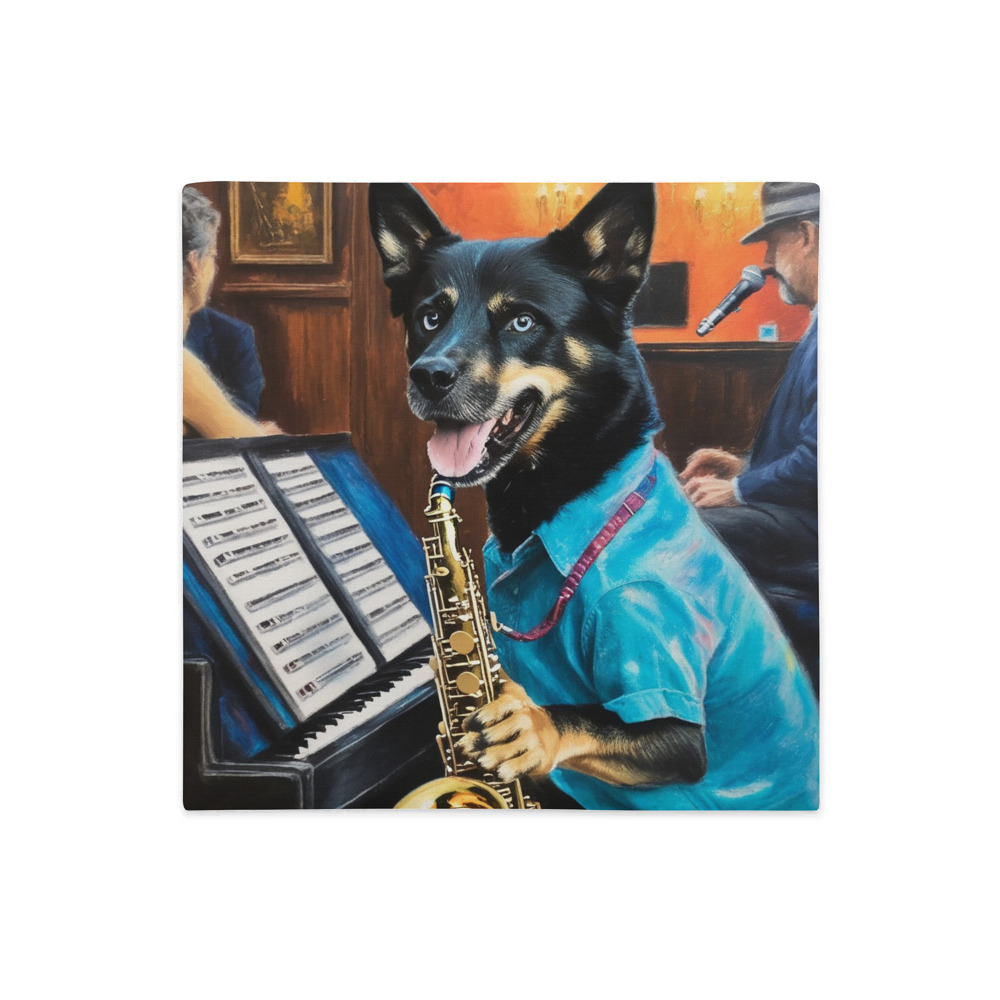 PugMug Custom Blue Premium Pillow Case