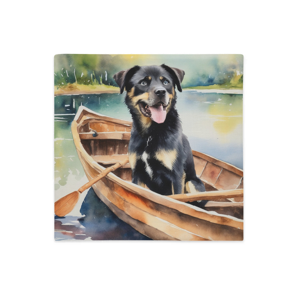 PugMug Custom Blue Premium Pillow Case