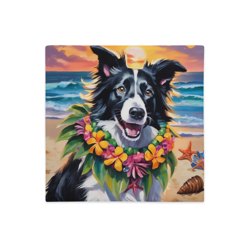 PugMug Custom Border Collie Premium Pillow Case