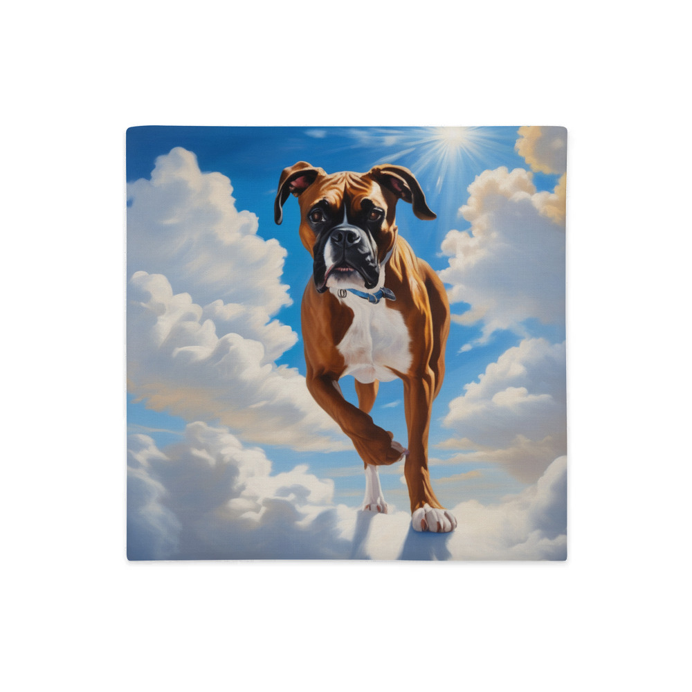 PugMug Custom Boxer Dog Premium Pillow Case