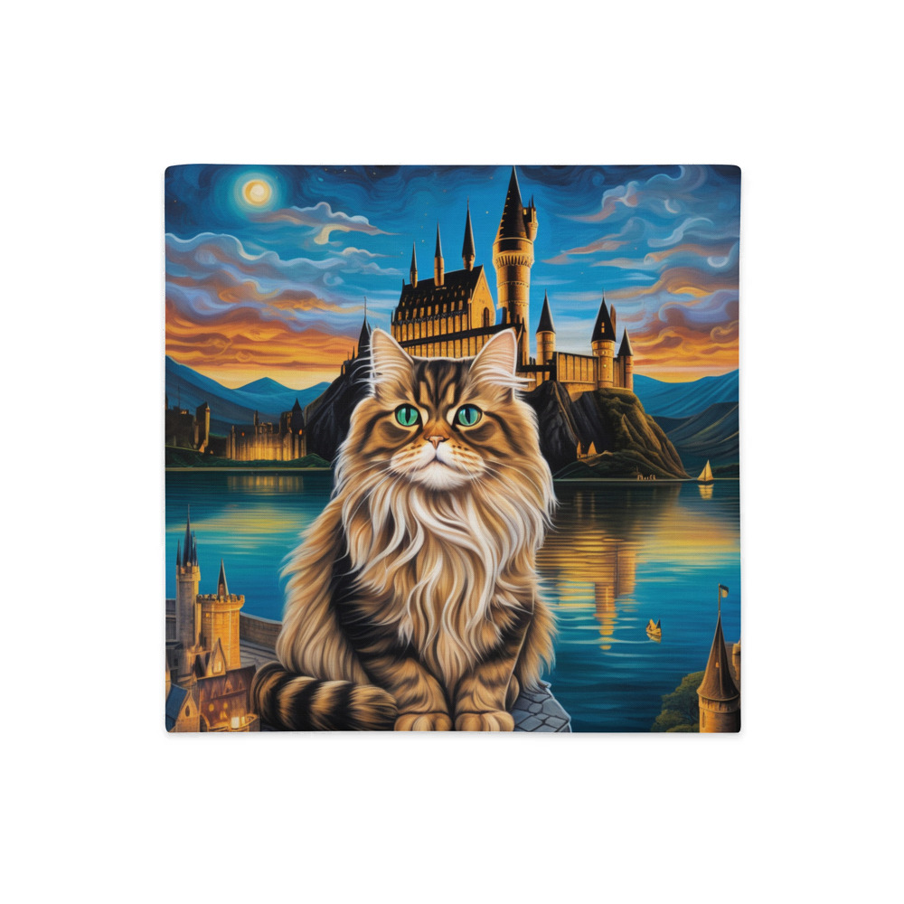 PugMug Custom Tabby Persian Cat Premium Pillow Case