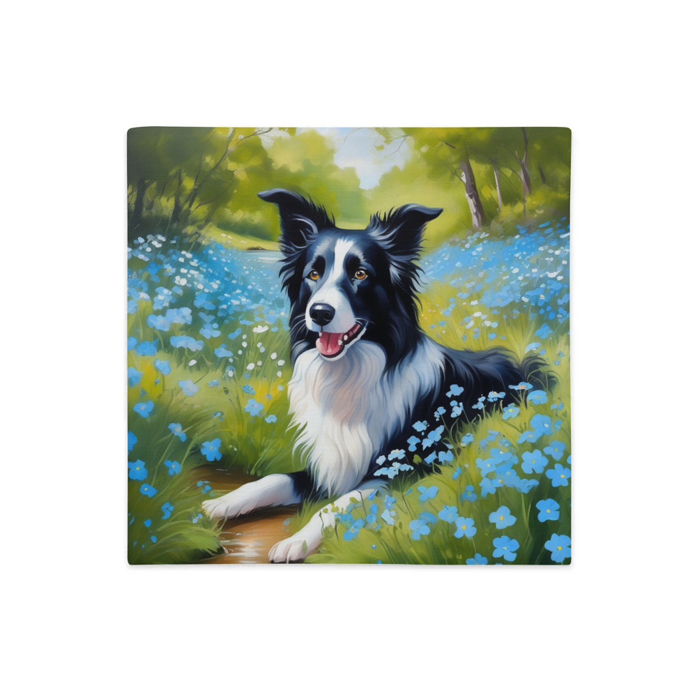 PugMug Custom Border Collie Premium Pillow Case
