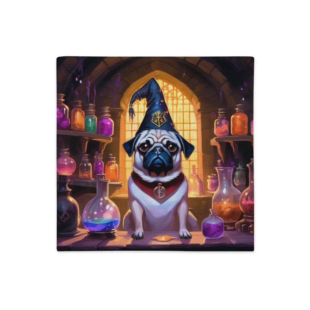 PugMug Custom Pug Premium Pillow Case
